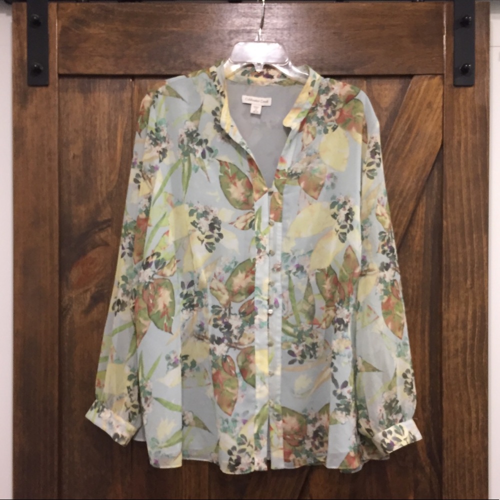 Coldwater Creek 2X Blouse
